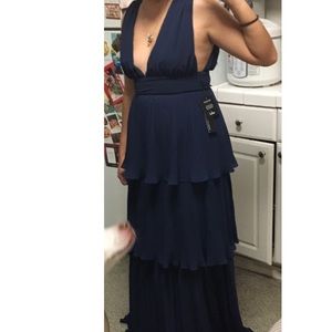 Navy blue Maxi dress